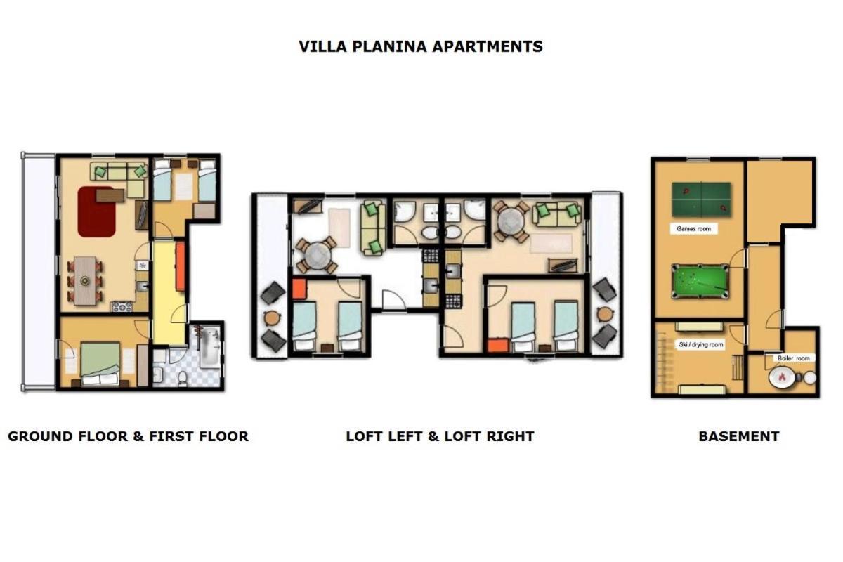 Villa Planina Kranjska Gora Eksteriør billede